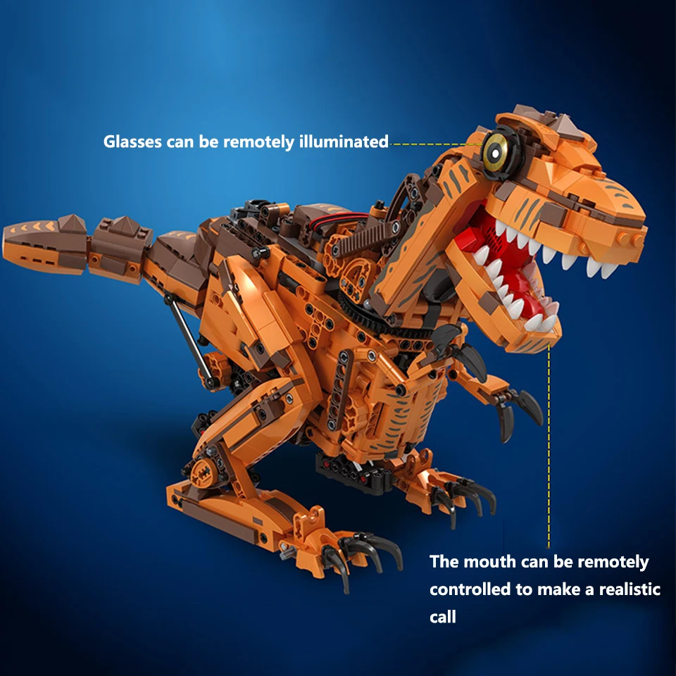 Technic creaters Expert RC динозавр дистанционного управления кирпичи Совместимые модели