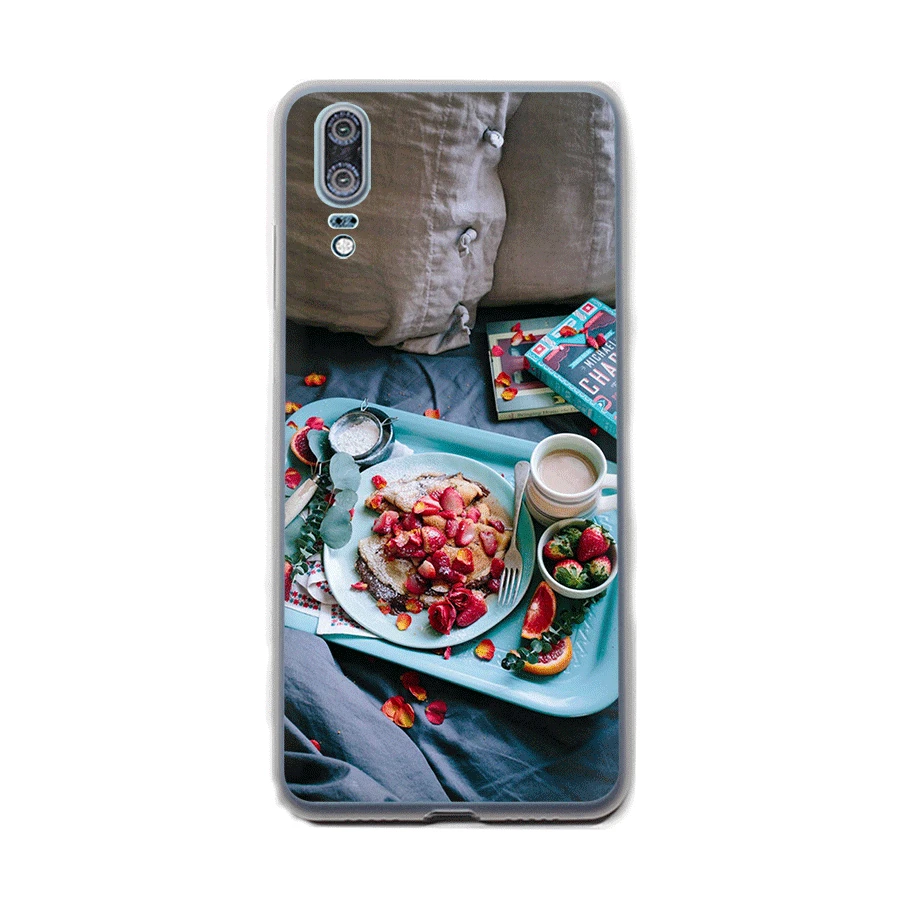 Чехол Desxz Food для Huawei Honor 6A 6C 7A 7X8 9 Lite 9i 10 Play 8C Note жесткий чехол | Мобильные телефоны и