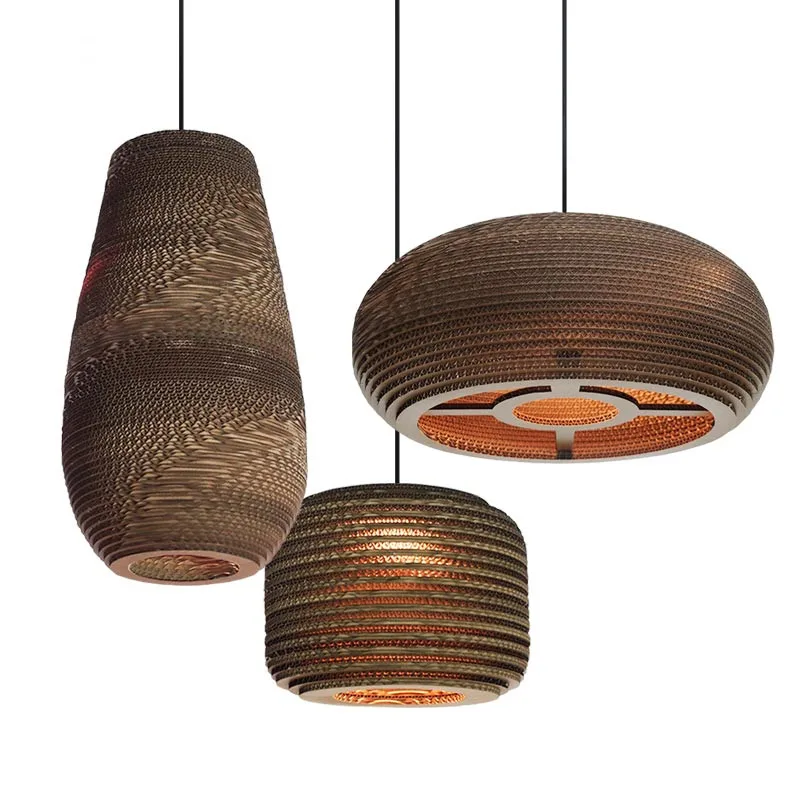 Американская люстра с голой подсветкой скандинавский креативный подвесной