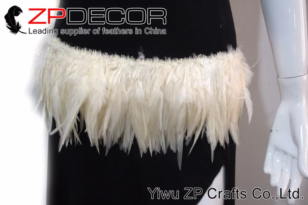 Zpdecor перья 4-6 дюймов 700-800 шт/комплект пушистый натуральный крем фиалка "петушиные перья" натянутый для свадебного украшения