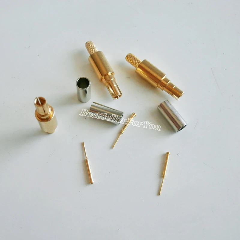 Прямой обжимной разъем CRC9 для коаксиального кабеля RG316 RG174 RG178|connector crimp|connector