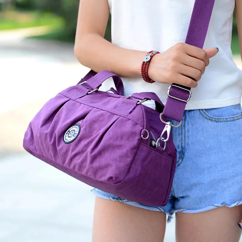 2017 Новая Мода женщин Сумка Винтаж Нейлон Женщины Корейский Стиль Прохладный