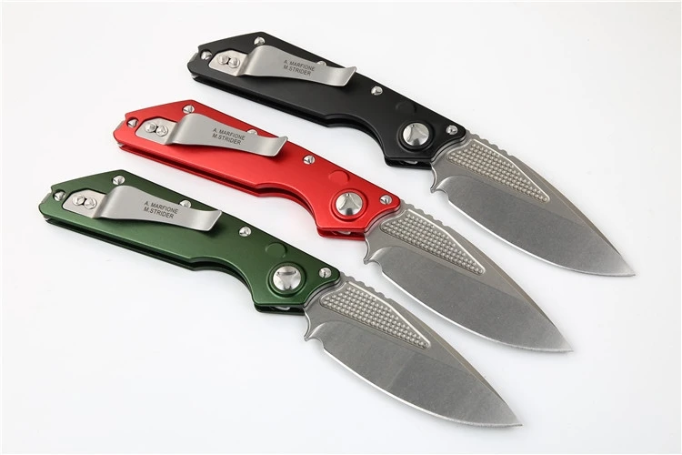 Складной кухонный нож DOC Killswitch D2 Mark Elmax Алюминиевый с ручкой для кемпинга охоты