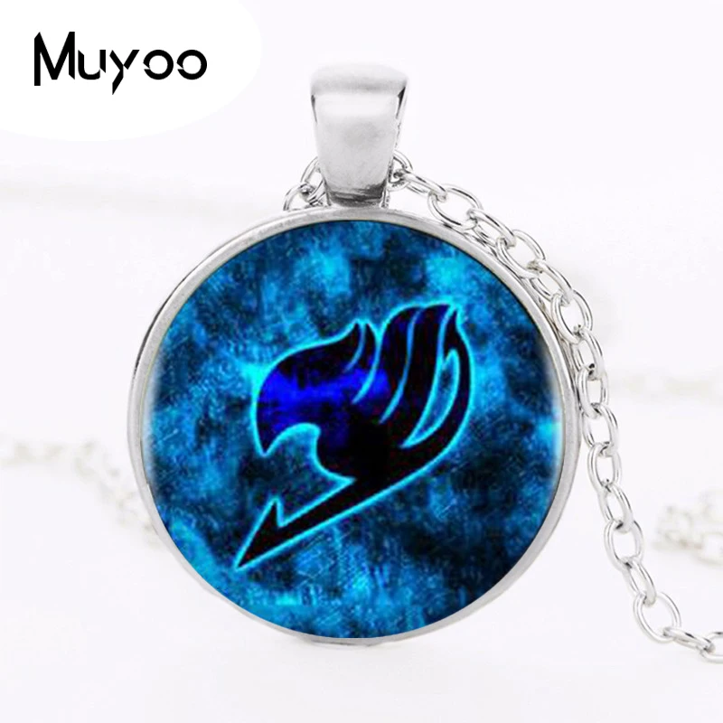 Женское/Мужское ожерелье с кулоном и логотипом Феи хвост винтажное кабошонами