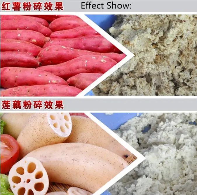 Бытовая Машина для крахмала Tapioca дробилка сладкого/крахмала муки фрезерный