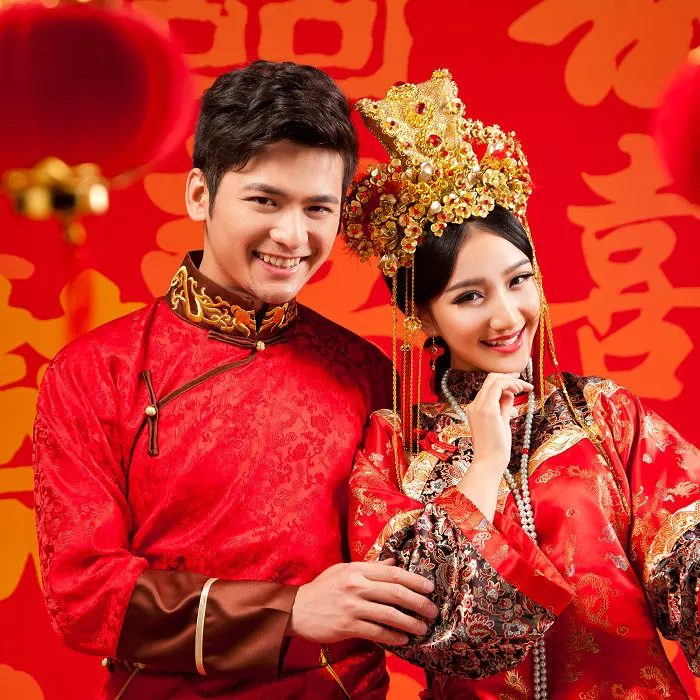 Костюм для пар студийной фотосъемки свадьбы в японском стиле|Халаты и сорочки| |