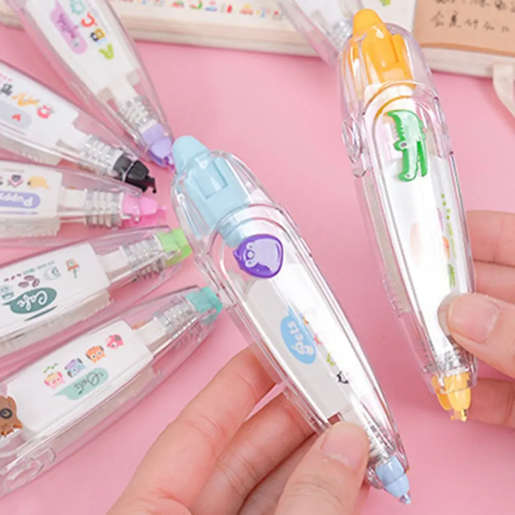 Creative Decorative Stationery Push Correction Tape Lace For Key Tags Student School Supplies Convenient | Канцтовары для офиса и