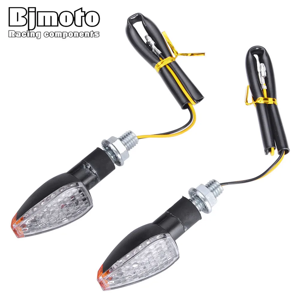 BJMOTO пара Универсальный 12 В 14LED 2 Вт мотоциклетные поворотные сигнальные