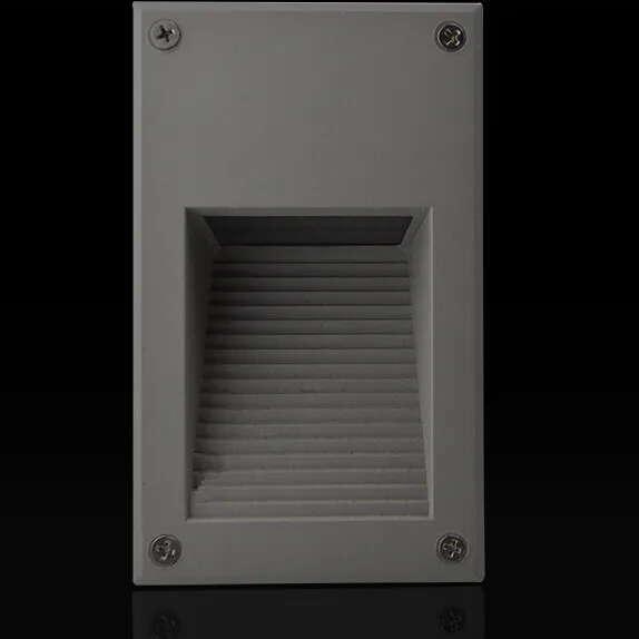 Бесплатная доставка 9 Вт Светодиодная угловая лампа утопленная для лестницы и