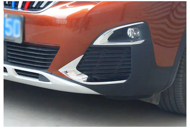 Авто Стайлинг для Peugeot 3008 2017 2016 2015 2014 2013 2012 автомобильные передние