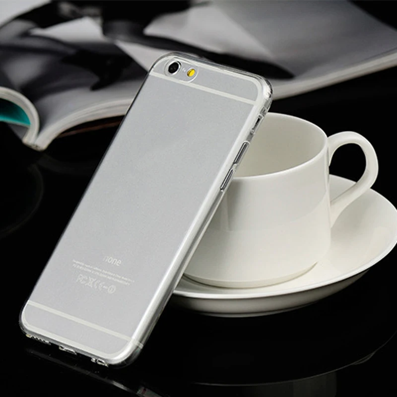 SRLEEKING Роскошный прозрачный чехол для телефона iPhone 5 6 7 8Plus противоударный