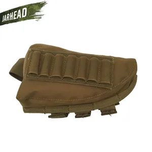 Тактическая Винтовка полуавтомат Buttstock пуля Сумка винтовка запас патронов оболочка нейлон журнал Molle Чехол держатель патронов пистолет охотничьи снаряжение