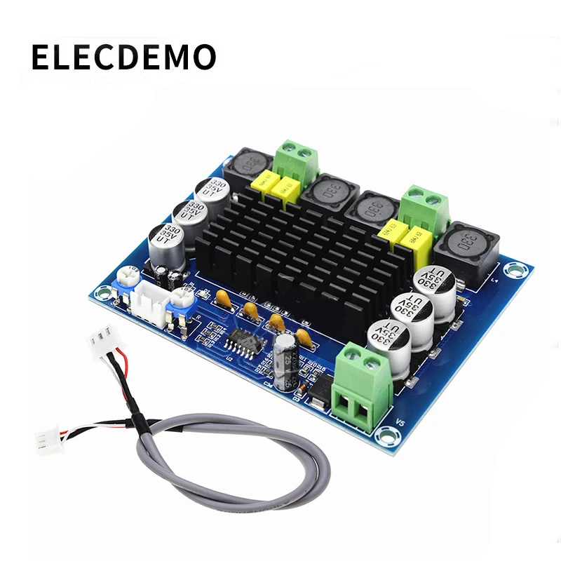 DC 12V 24V 120W * 2 TPA3116D2 TPA3116 двухканальный цифровой усилитель мощности класса