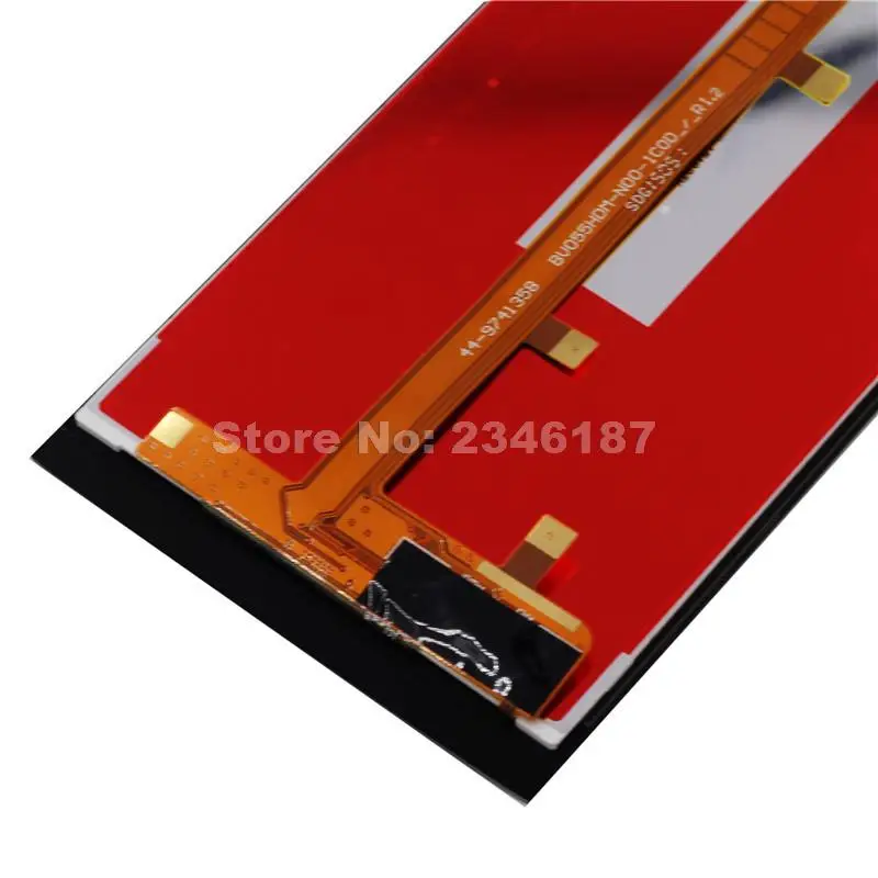 Новый бренд ЖК-дисплей сенсорная панель для WIKO Ridge Fab 4G сенсорный экран черный