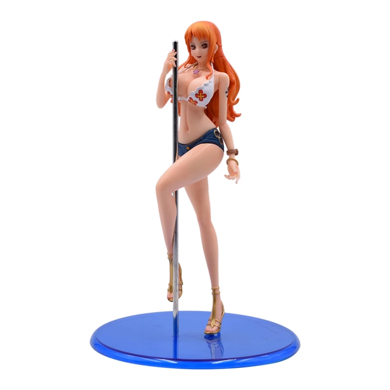 No Box Одна деталь Nefeltari Vivi Аниме фигурки 24 см мультфильм ПВХ Кукла коллекционная фигурка модель игрушки подарок на день рождения для друга - Цвет: No Box