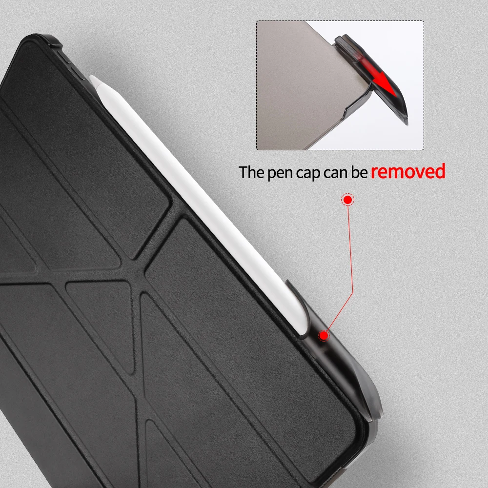Умный Магнитный чехол для iPad Pro 11 2018 с держателем карандашей Ультратонкий из