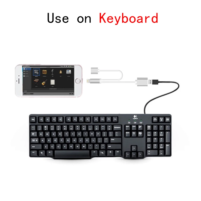 Kawau USB адаптер к Lighting1 Кабель конвертер для флешки флешка ручка накопитель на 1