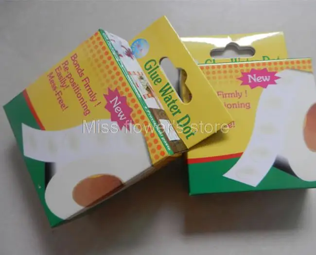 250 шт./рулон клейкая поверхность с двух сторон клея для фото одежда свадьбы дня