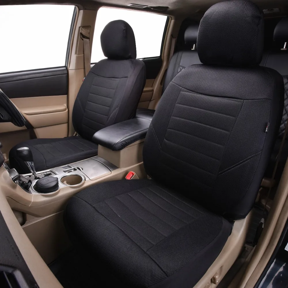 Автомобильные чехлы Car-pass на все сиденья 5 цветов универсальная сетчатая ткань для BMW Toyota Mazda Nissan Hyundai.