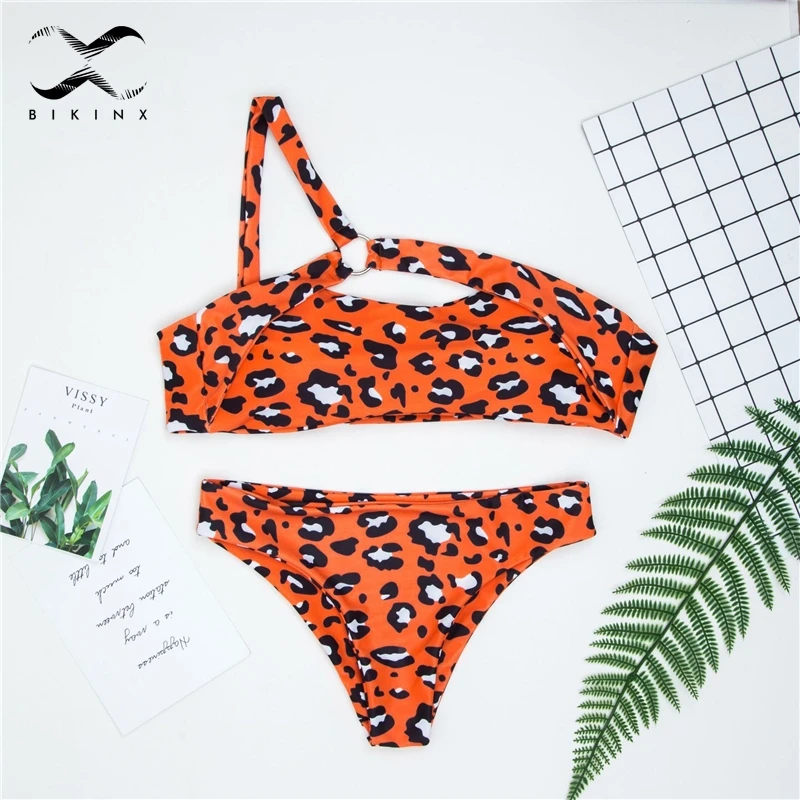 Bikinx экстремальное бикини бандо Бикини купальник женское бикини сексуальный красный купальник для женщин летний купальный костюм пуш-ап микро Топ - Цвет: Многоцветный