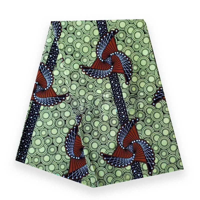 Ткань с африканскими восковыми принтами восковая хлопковая ткань превосходного