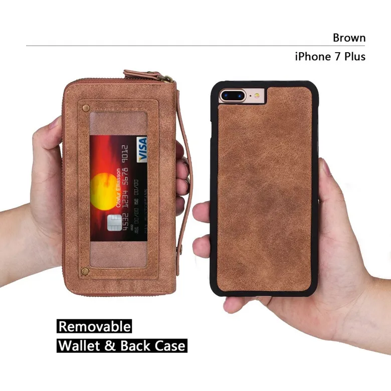 Для iPhone X 8 Plus 7 6 S casepremium кожаный чехол портмоне с откидной крышкой подставкой фото
