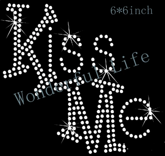 Бесплатная доставка Kiss Me горный хрусталь передача железа для передачи тепла
