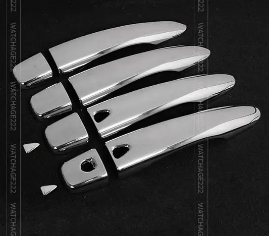 Аксессуары подходят для NISSAN QASHQAI J11 CHROME дверные ручки крышки с SMART KEY HOLE крышка защелки отделка под давлением