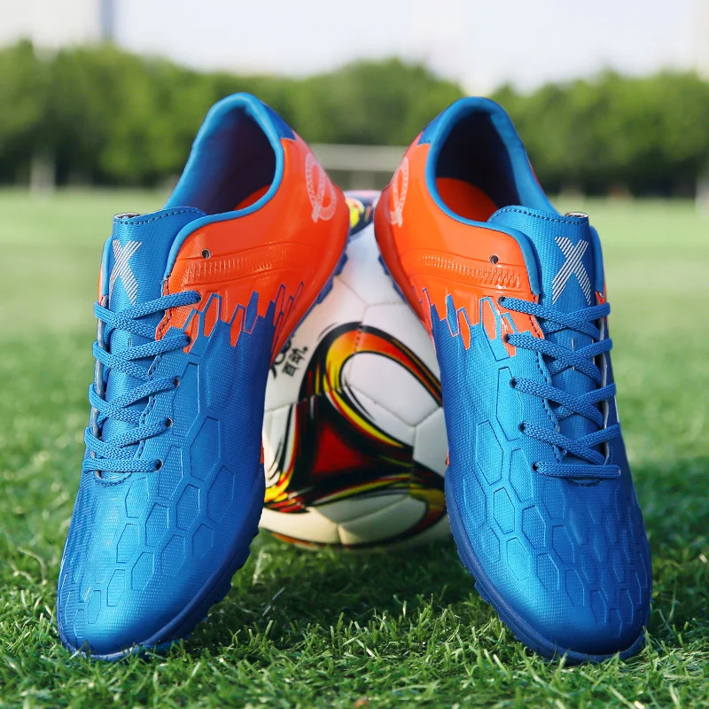 Оригинальные взрослые мужские профессиональные Messi X 18 1 AG/TF футбольные бутсы для