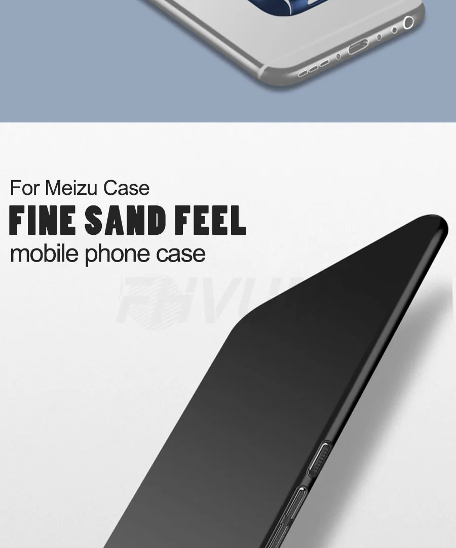 Ультратонкий пластиковый жесткий чехол для телефона s для Meizu M5S M5C M6S M5 M6 Note роскошный матовый чехол для Meizu M15 15 Lite 16 Plus