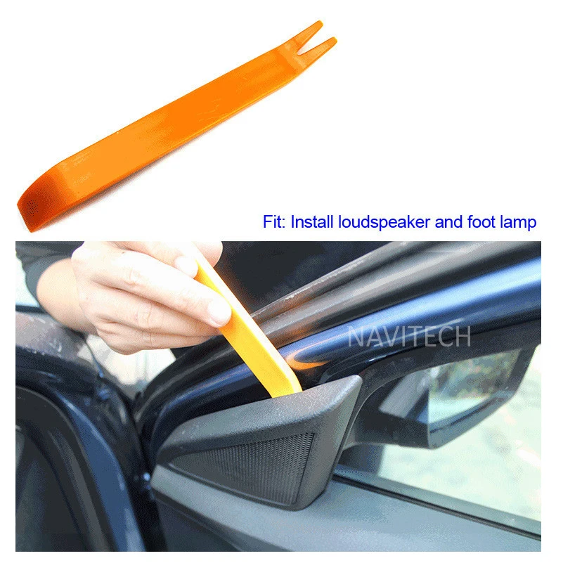 

Free Shipping! 4 Pieces Install Kit Tool Disassemble Car DVD Radio on Panel Dashboard Removal Pry