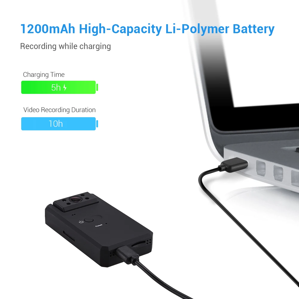 BOBLOV Mini DV Camara черная 1080P инфракрасная мини видеокамера ночного видения с датчиком