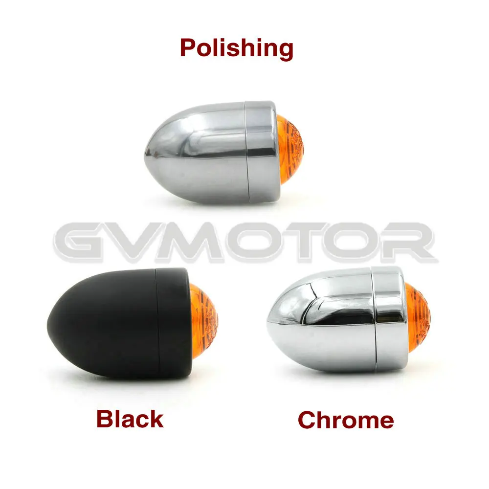 Винтаж кафе гонщик скремблер трекер мотоцикл свет Передние Задние поворотники