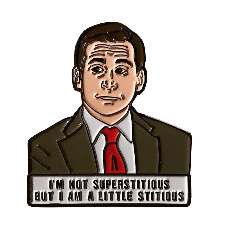 Michael Scott Enamel Pin | Дом и сад