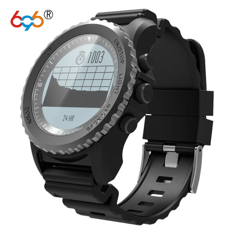 696 GPS Bluetooth Smart часы S968 шагомер Фитнес трекер сердечного ритма Мониторы IP68 watchproof