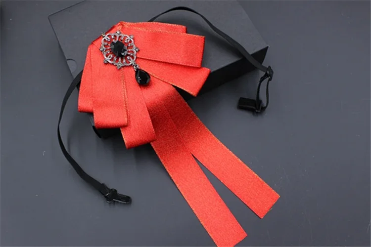 Rhinestone Bow Tie Элегантный мужской женский шейный воротник рубашка галстук-платок ручной работы эластичная лента сплав горный хрусталь кристалл преппи Униформа лента галстук-бабочка - Цвет: Rhinestone Bow Tie