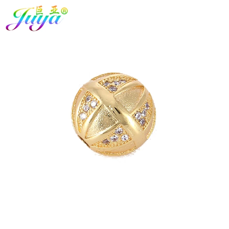 Micro Pave Zircon 11 мм полый металлический шарик с узором в виде сердца аксессуары для
