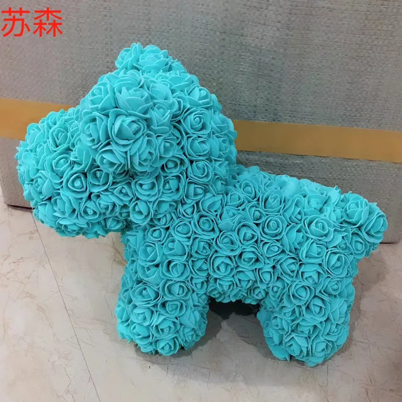 Новинка PE Rose 200 шт. свадебный ручной Букет Роза для рукоделия искусственная