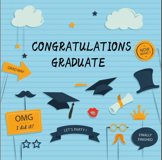 Виниловый фон для студийной фотосъемки с изображением на выпускной 8x8 футов
