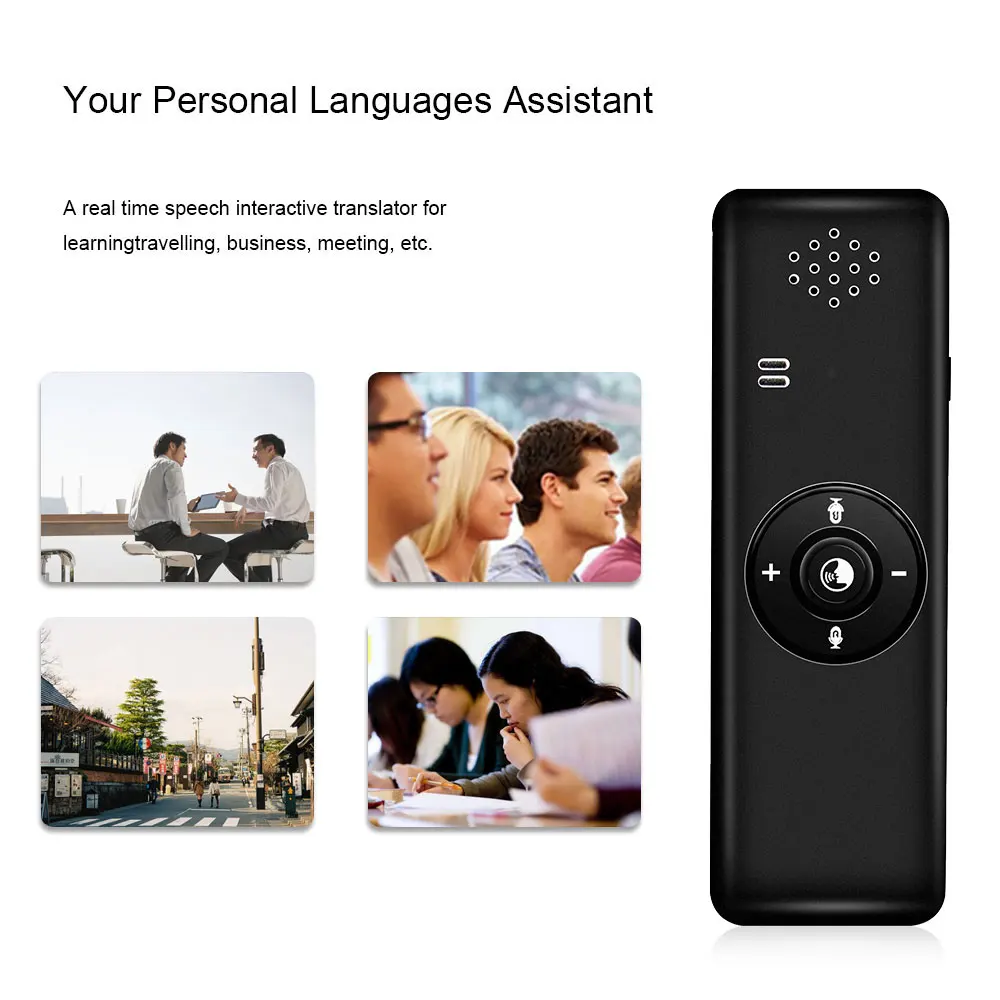 Глобальный traductor de voz simultaneo Портативный Смарт Bluetooth голосового переводчика в