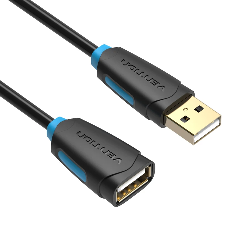Vention USB Удлинительный кабель Супер Скоростной Кабель 3 0 папа-Мама 1 м 2