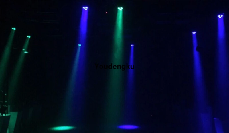 4 шт. с чехлом для фонаря пчелиный глаз зум светодиодная Подвижная головка мытья