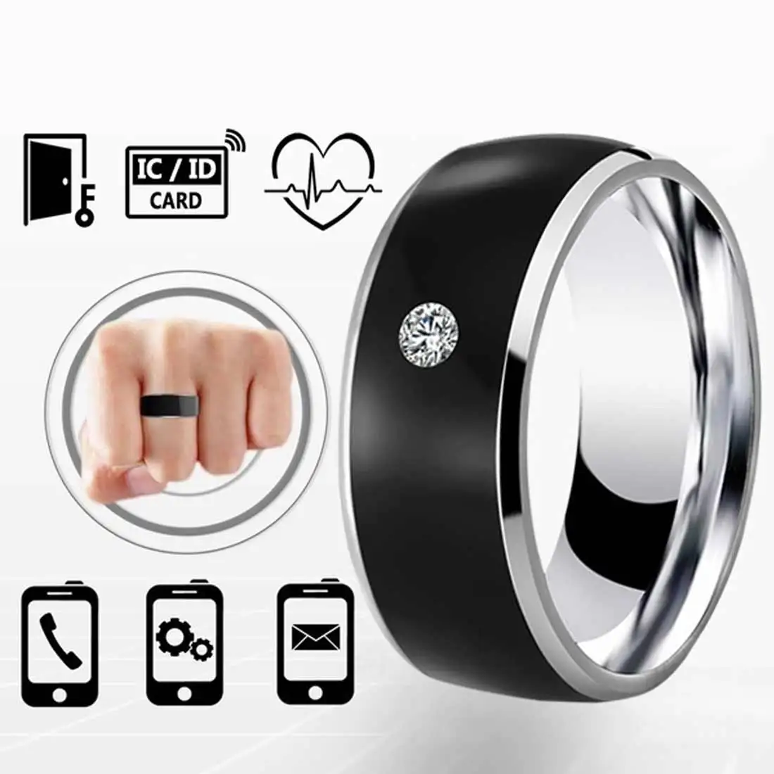 R3F кольцо носить Волшебный палец NFC Кольцо IC ID карта для Android Windows NFC мобильный телефон водонепроницаемое кольцо