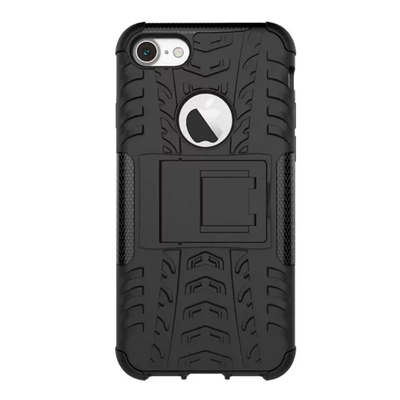 Для iPhone 7 чехол для 8 Plus плюс Футляр PC Мягкие TPU гибридный Броня противоударный