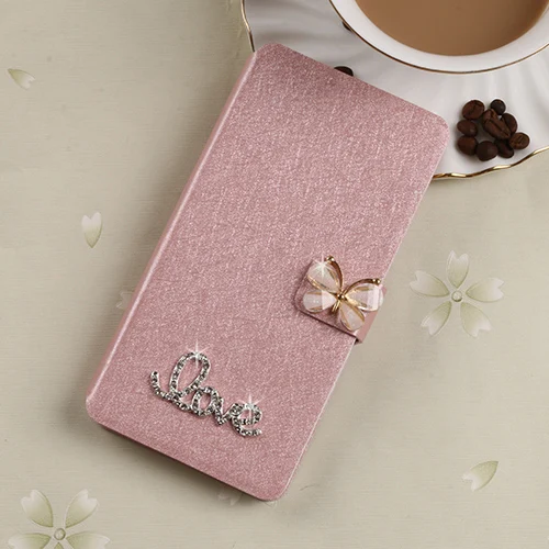 Чехол-книжка для samsung Galaxy A5 A510F A520 A520 A530F A8 fundas, Стильный чехол-бумажник с откидной крышкой, отделениями для карт, kcikstand - Цвет: Pink Love H
