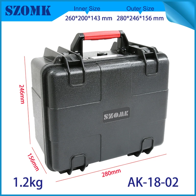 Водонепроницаемый пластиковый жесткий чехол для переноски полипропиленовый и