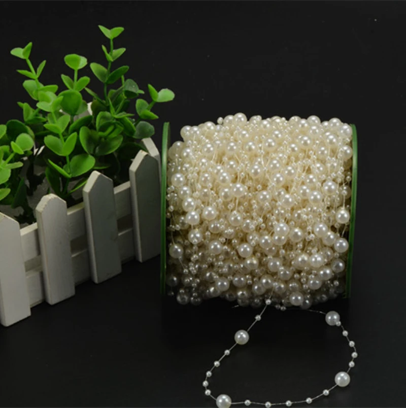 2 рулона свадебные украшения центральные принадлежности 3 + 8 мм рыболовная леска