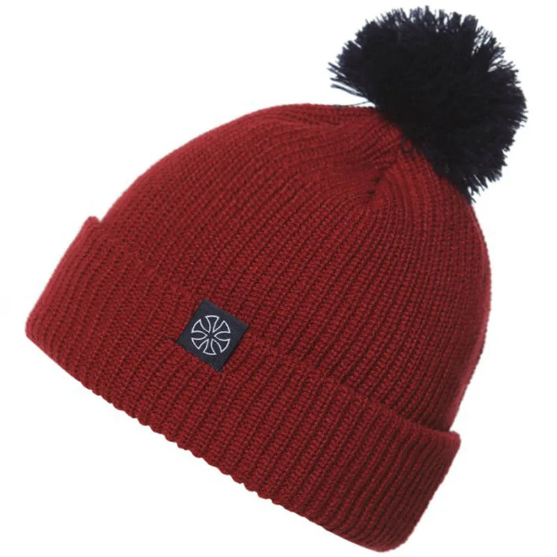 SN.SU.SK теплые шерстяные шапки для мужчин и женщин Лыжные зимняя шапка женские Skullies