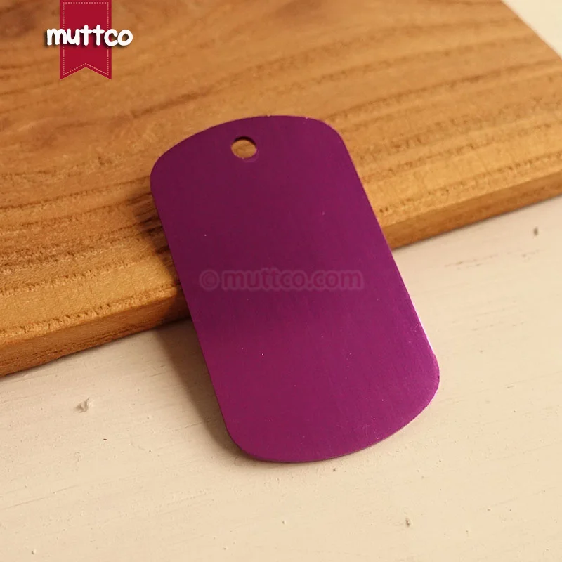 100 шт./лот бирка с именем собаки и кошки лазерной гравировкой пустая