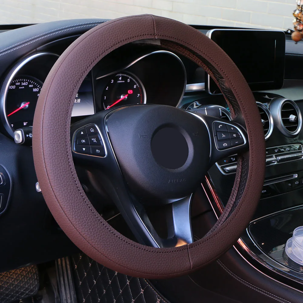 O SHI автомобильный 3D универсальный чехол рулевого колеса автомобиля/Авто Руль